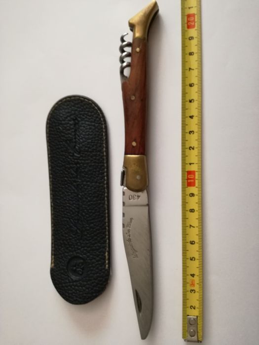 Canivete Original de Coleção "Laguiole Des Cimes" c/ Estojo Original