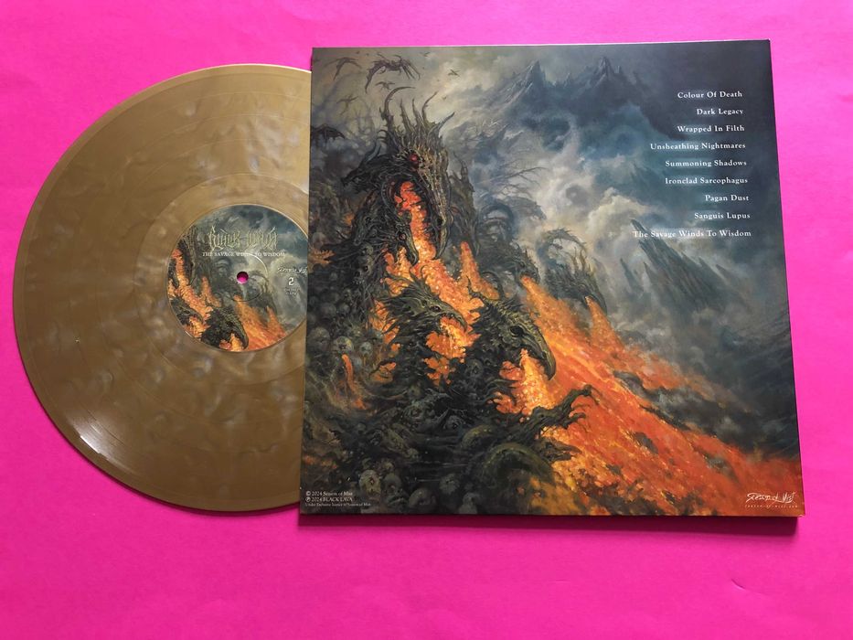 Black Lava - The Savage Winds To Wisdom  DEATH METAL   LP  NOVO