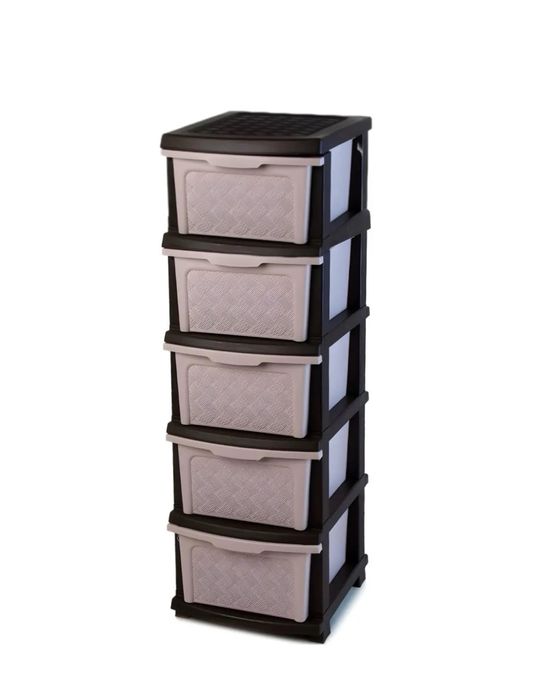 Комод пластиковий  на 5 ярусів