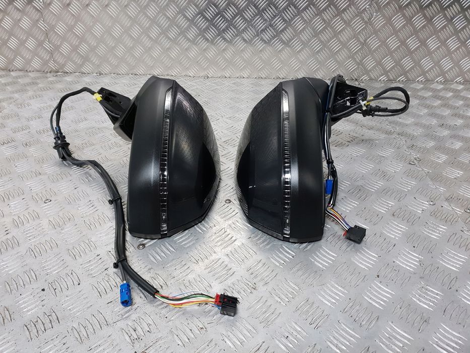 audi sq7 q7 4m lz7s lusterko prawe 15 pin + 1 antena kamery 360° europ