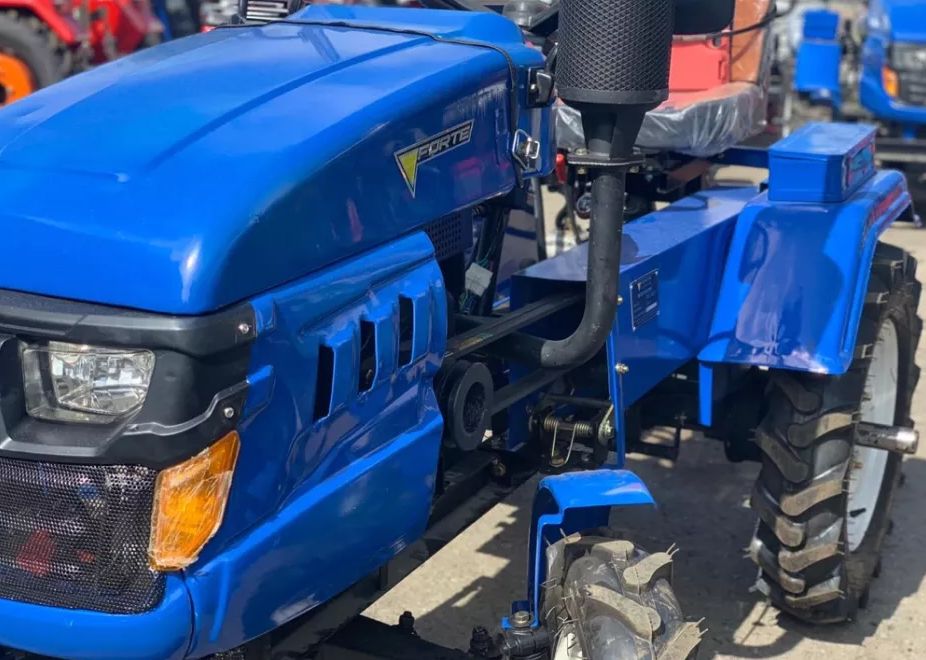 Мінітрактор Форте 161 плуг+фpeзa+зіп. Трактор Forte 161