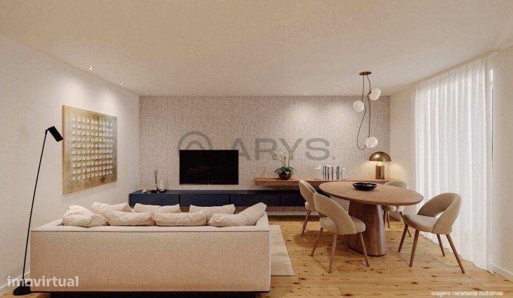 Apartamentos T1 no centro da cidade