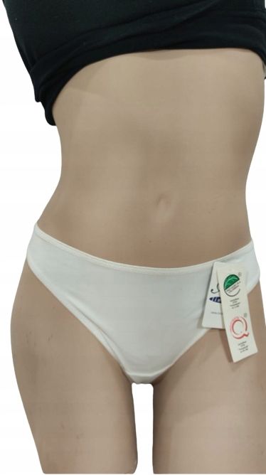 Stringi Damskie Białe Rozmiar M Ava