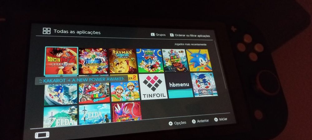 Nintendo switch lite desbloqueada