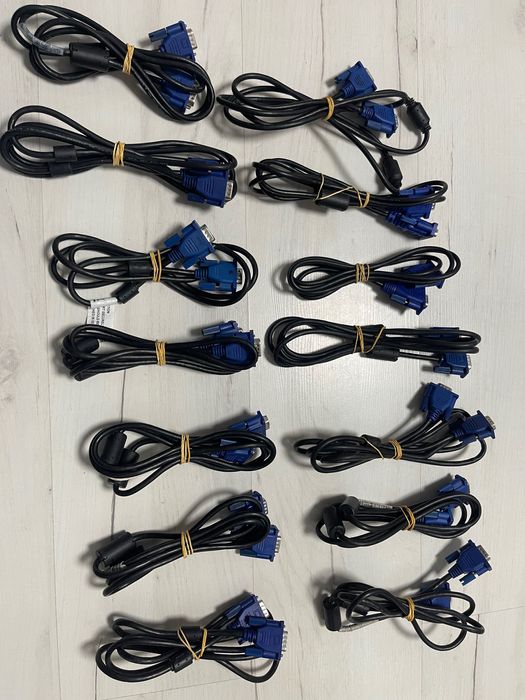 Kabel VGA x 12 sztuk Okazja