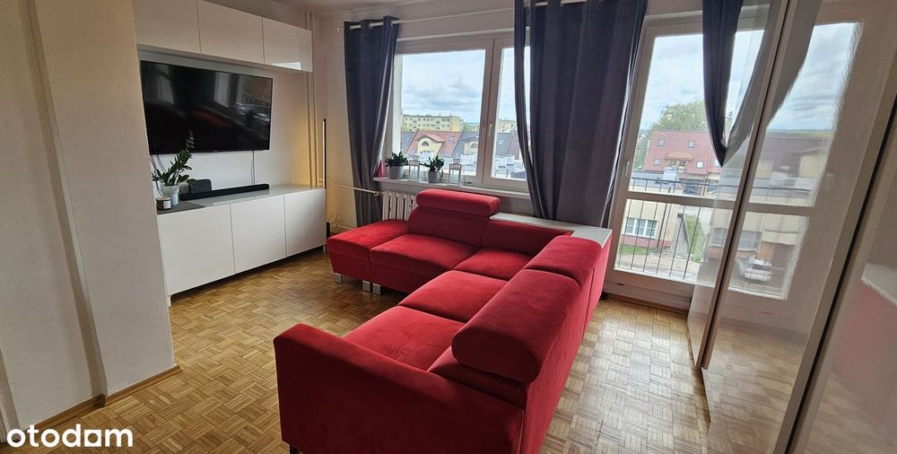 Dwupokojowe mieszkanie z balkonem i piwnicą Darłowo