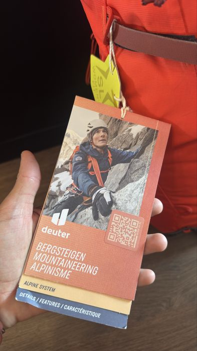 Nowy Oryginalny Plecak Deuter Guide 22 SL Wspinaczkowy Via Ferrata Górski Trekkingowy