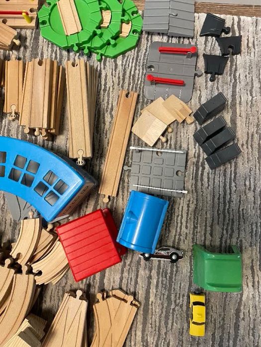 Kolejka drewniana ikea lidl