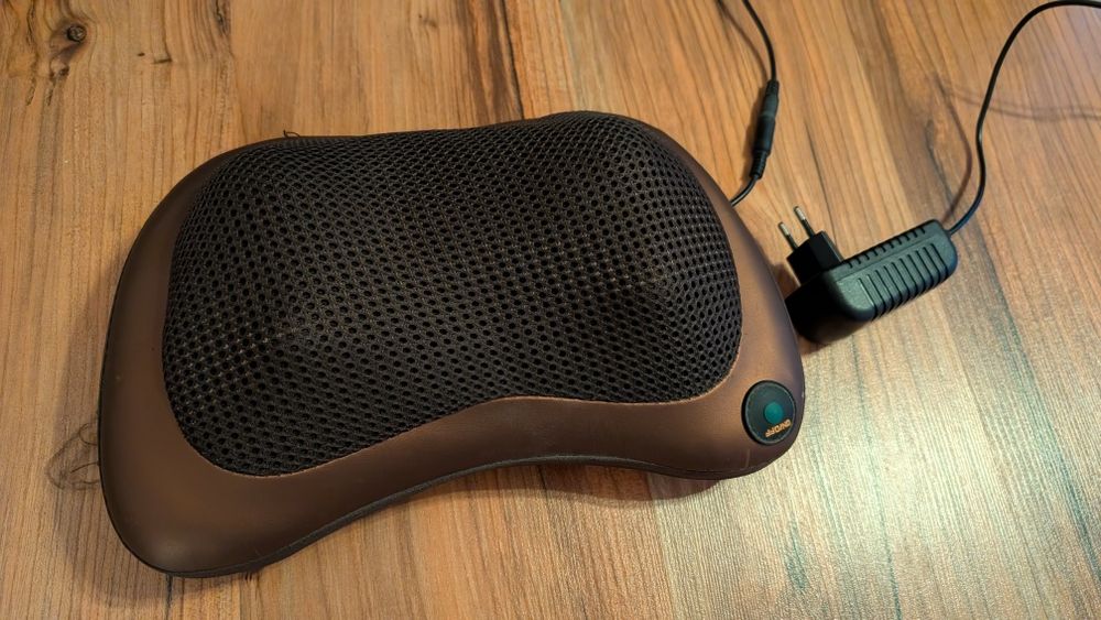 Massajador de costas circular com calor