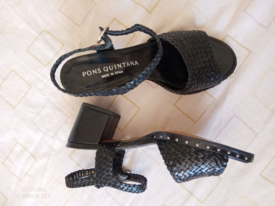 Sandálias pele marca Pons Quintana 35