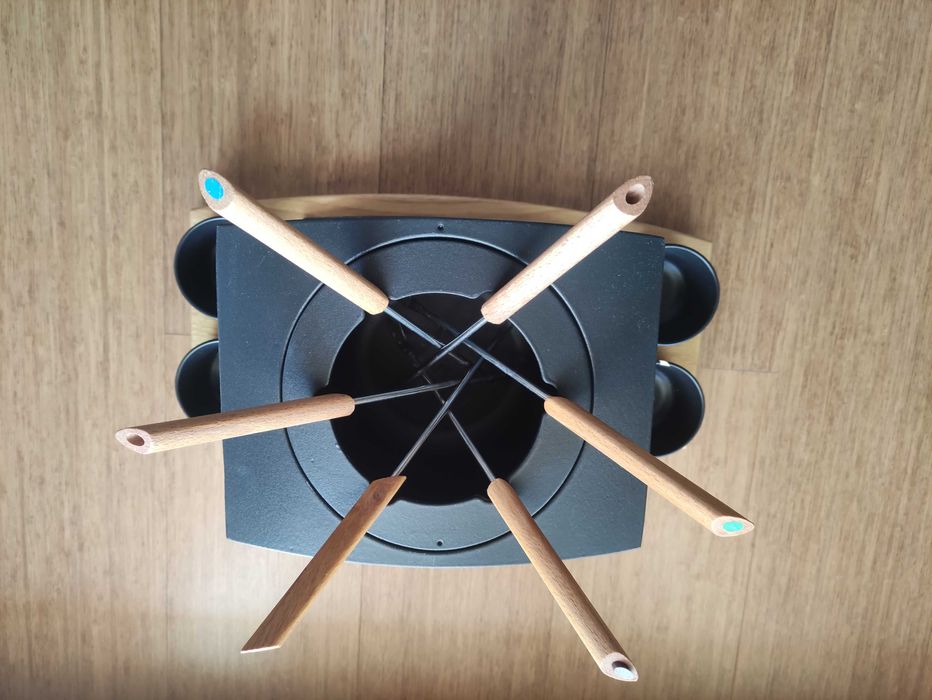 Fondue Le Creuset em ferro fundido