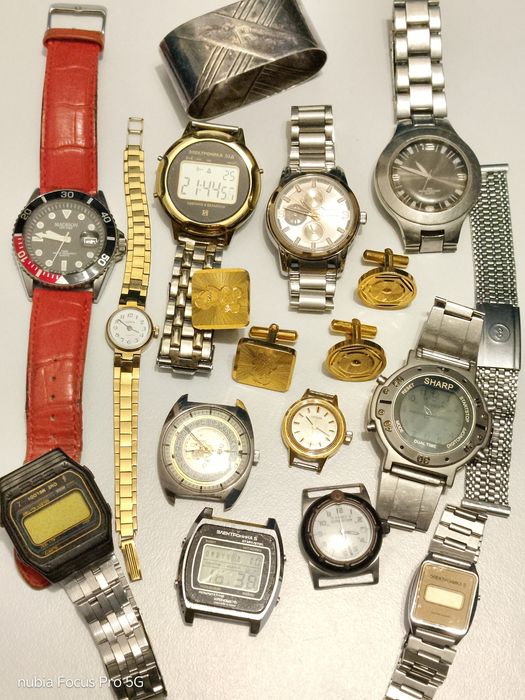 Часы СССР. Электроника. И современные