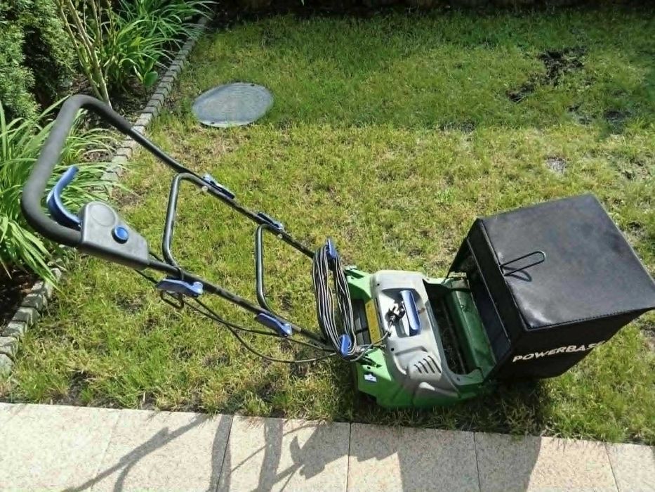 Kosiarka elektryczna bębnowa Powerbase 400W
