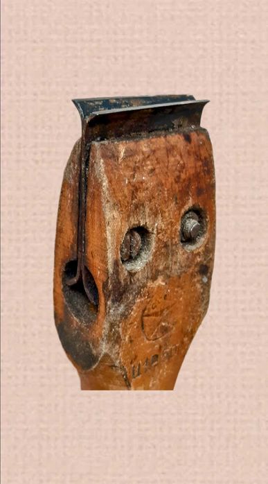 Цикля ручная скребок СССР Ц2-40-180 ширина лезвия 40 мм