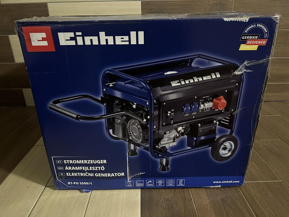 Генератор Einhell BT-PG 5500/1 в наявності