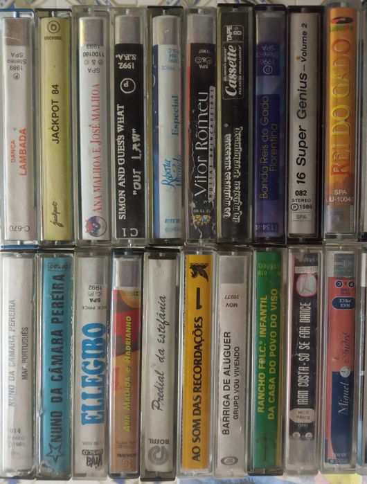 Lote de Cassetes de Música  ( ÁUDIO )