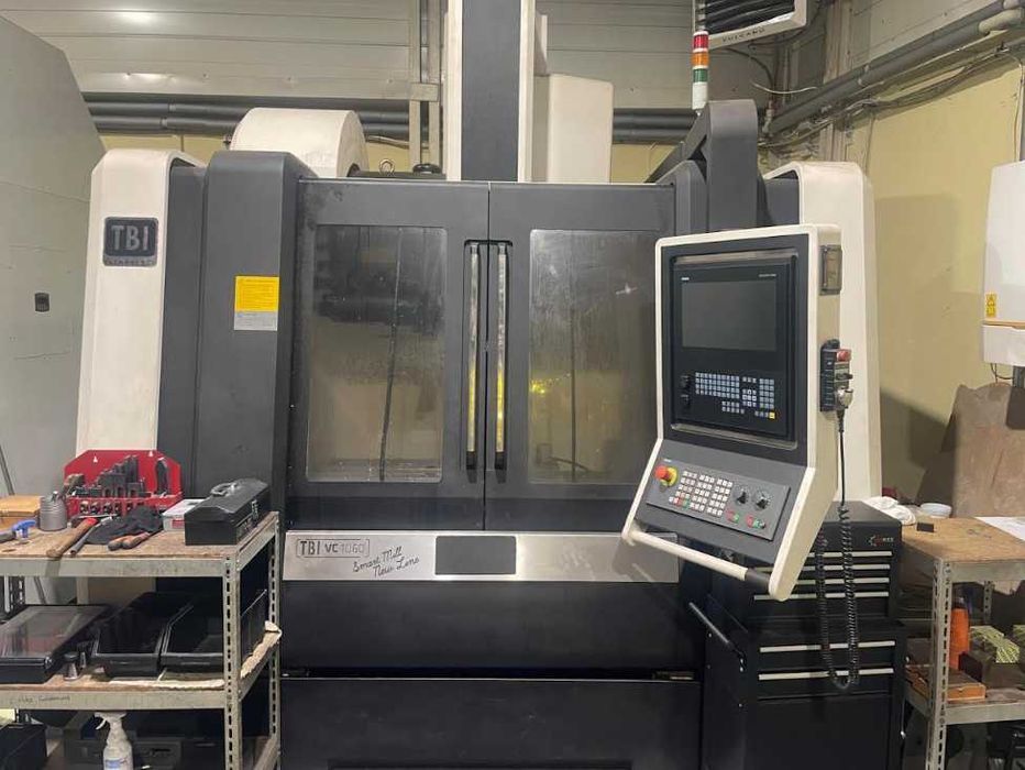 Centrum obróbcze CNC TBI VC 1060 Smart Mill New Line | Siemens 828D | 1000×600×650 mm | SK40