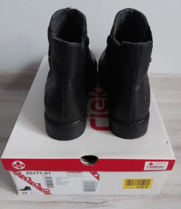 Botki Rieker rozmiar 38 buty