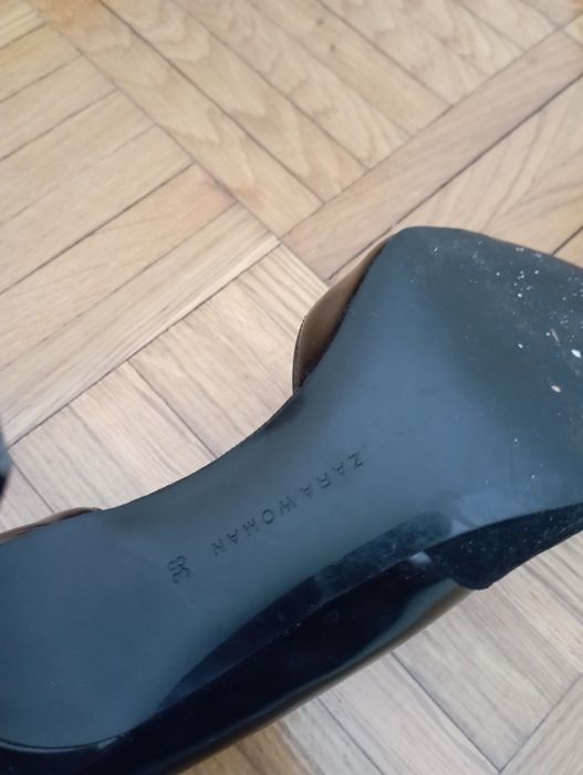 Sapato agulha Zara preto