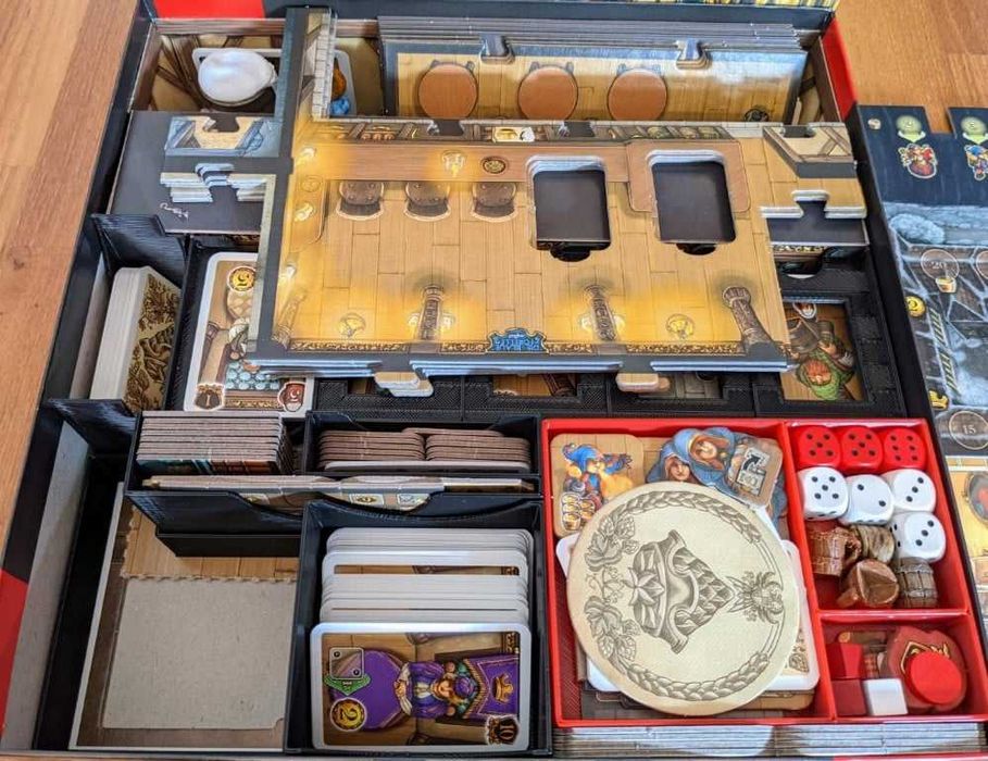 Insert organizer do gry Karczma pod Pękatym Kuflem + Pokoje gościnne