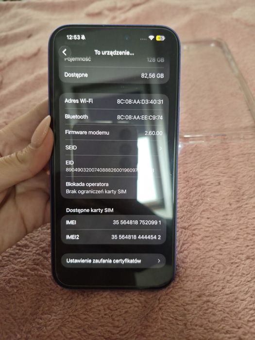 Iphone 16 plus 96% baterii stan super jak nowy 1 właściciel