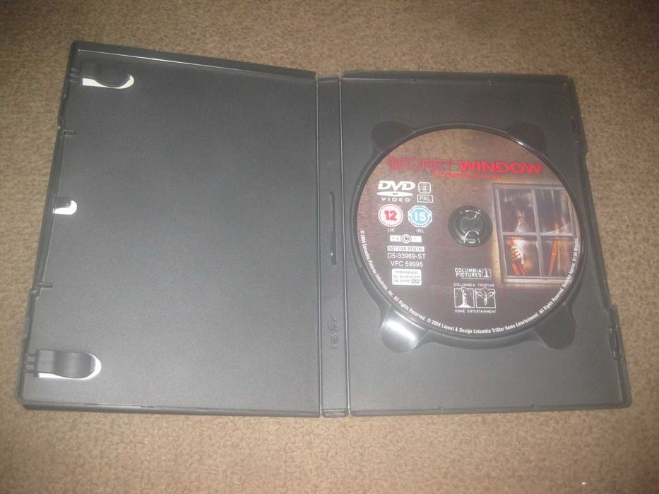 DVD "A Janela Secreta" com Johnny Depp