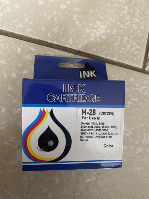 tusz do drukarki kolorowy h-28