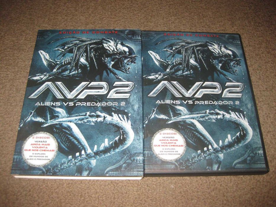 "Aliens Vs Predador 2" Edição Especial com 2 DVDs/Slidepack!