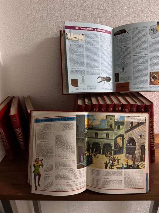 Enciclopédia Conhecer - 12 + 3 volumes