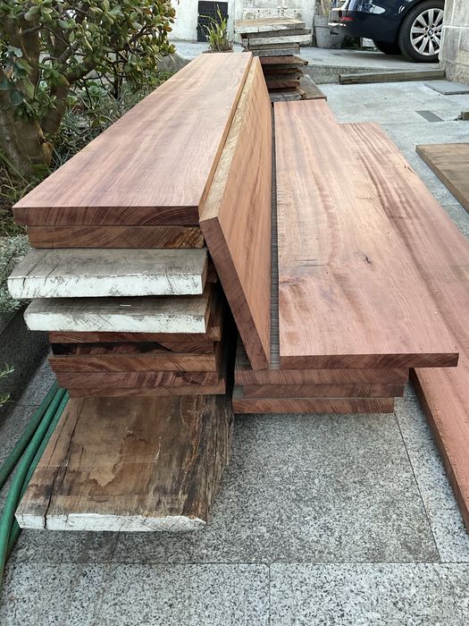 Pranchas madeira bubinga