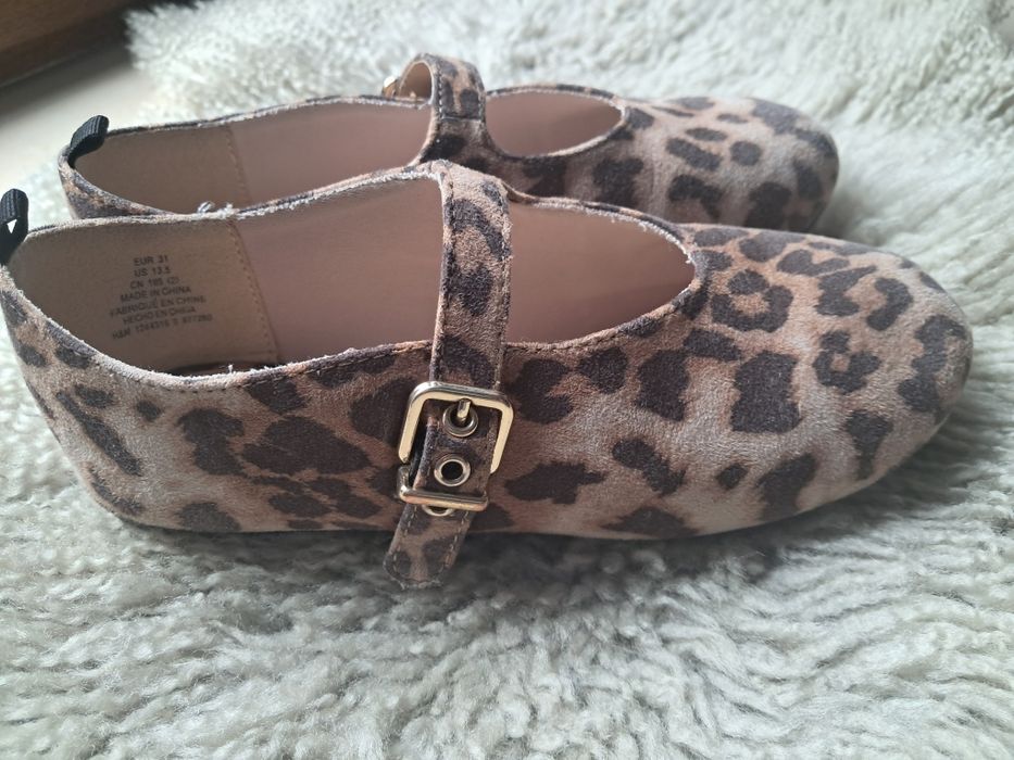 Balerinki panterka dla dziewczynki rozm.31 H&M