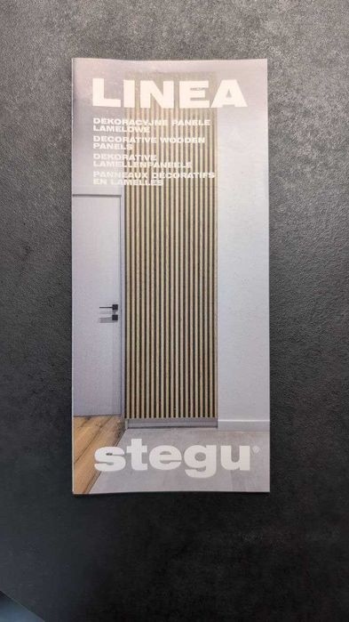 Panele / lamele ścienne stegu linea 3szt