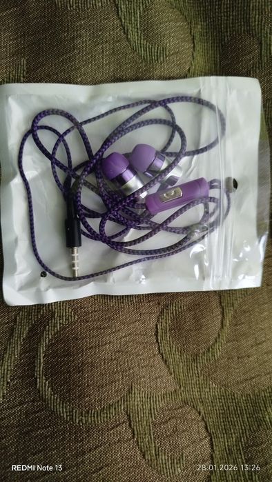 Дротові навушники вкладиші