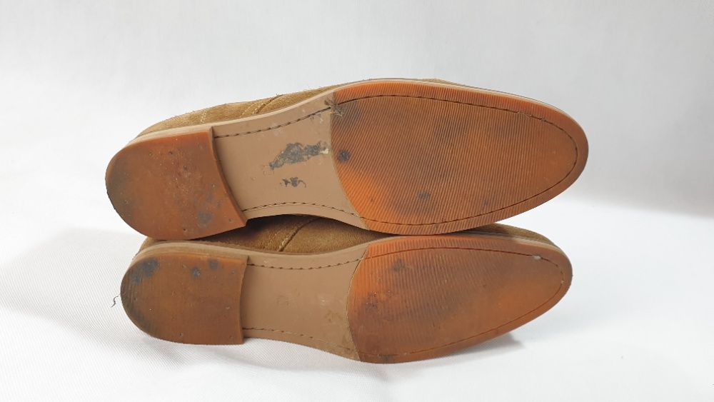 Eleganckie buty zamszowe Zerimor, 45. Chukka boots, desert boots