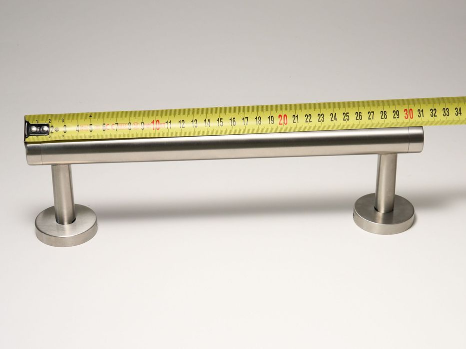 Toalheiro em aço inox - 31 cm - novo