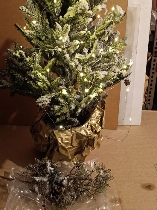 Árvore de Natal com luzes 80cm