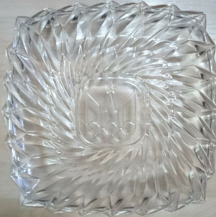 Хрустальная подставка пиала СССР