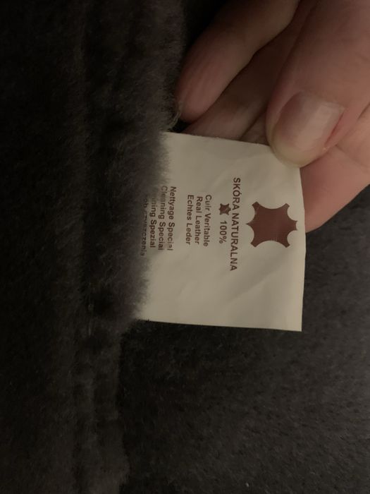 Kożuch naturalny damski