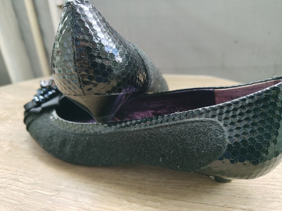 Czarne buty r.39 czółenka