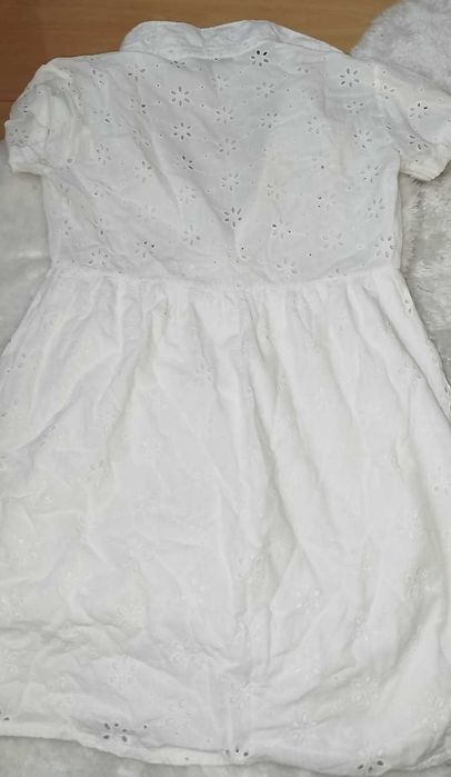 Vestido curto estilo praiano lefties S