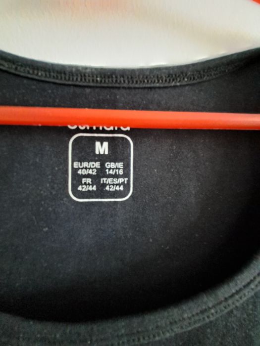 t-shirt damski czarny