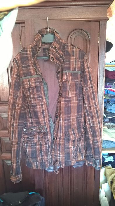 casaco pull&bear castanho