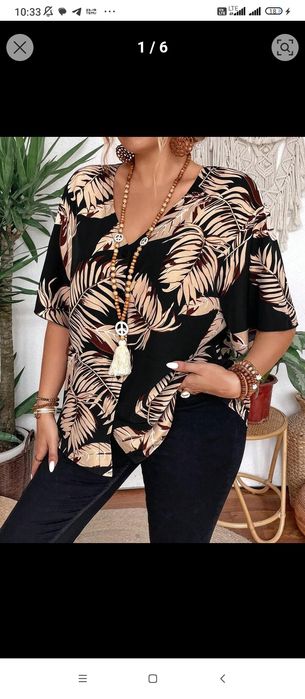 Bluzki tuniki plus size duże rozmiary