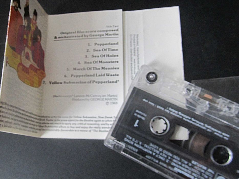 The Beatles Yellow Submarine  kaseta