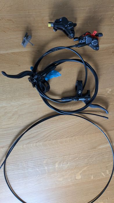 Zestaw hamulców hydraulicznych Shimano BL-M4100 + BR-MT410