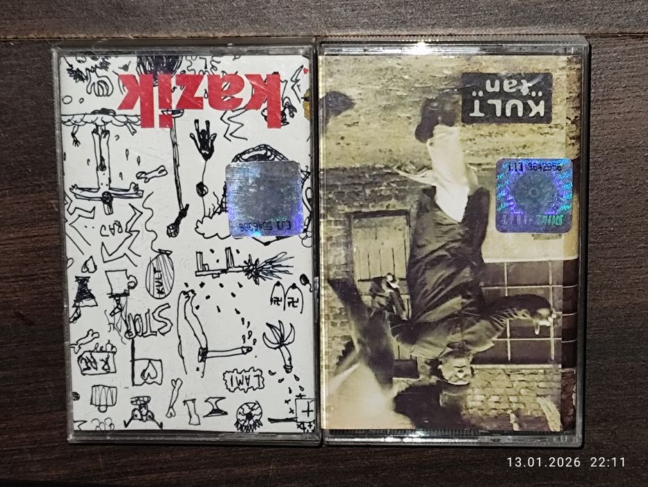 Zestaw 4 kaset magnetofonowych