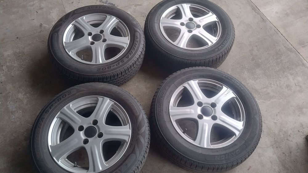 Felgi 14 4x98 +opony letnie ET37