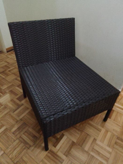 Conjunto sofás de jardim (2+2)