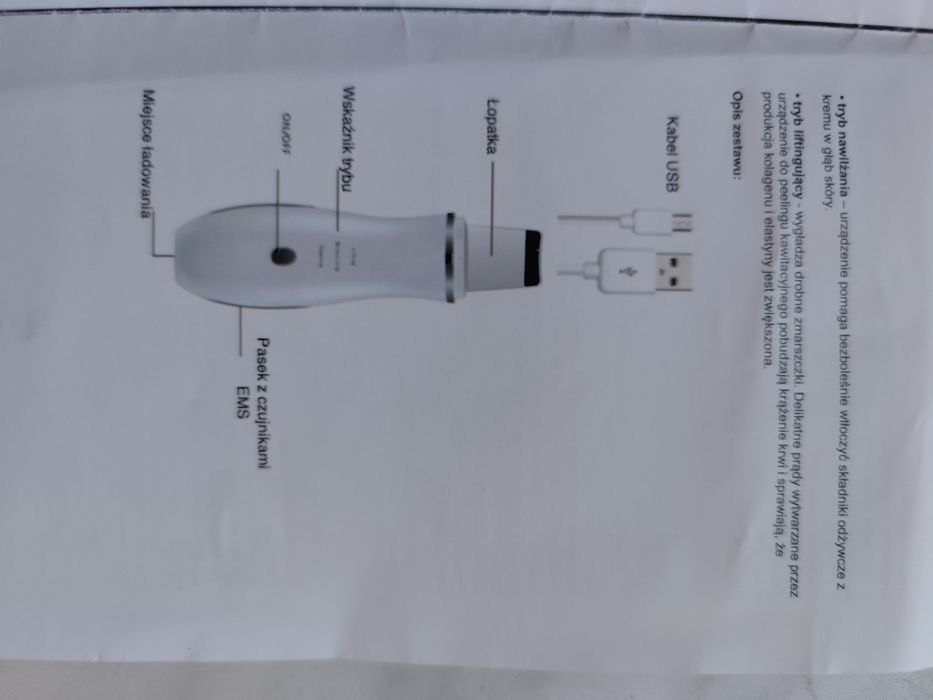 Peeling soniczny do oczyszczania twarzy