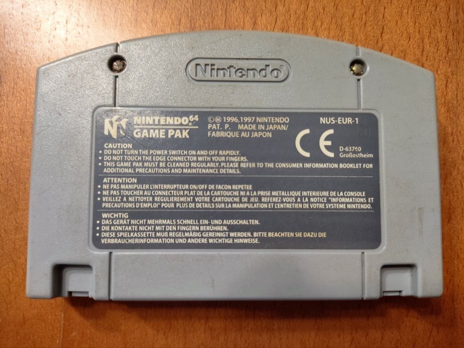 International Superstar Soccer 64 Nintendo 64 N64 PAL Original Testado